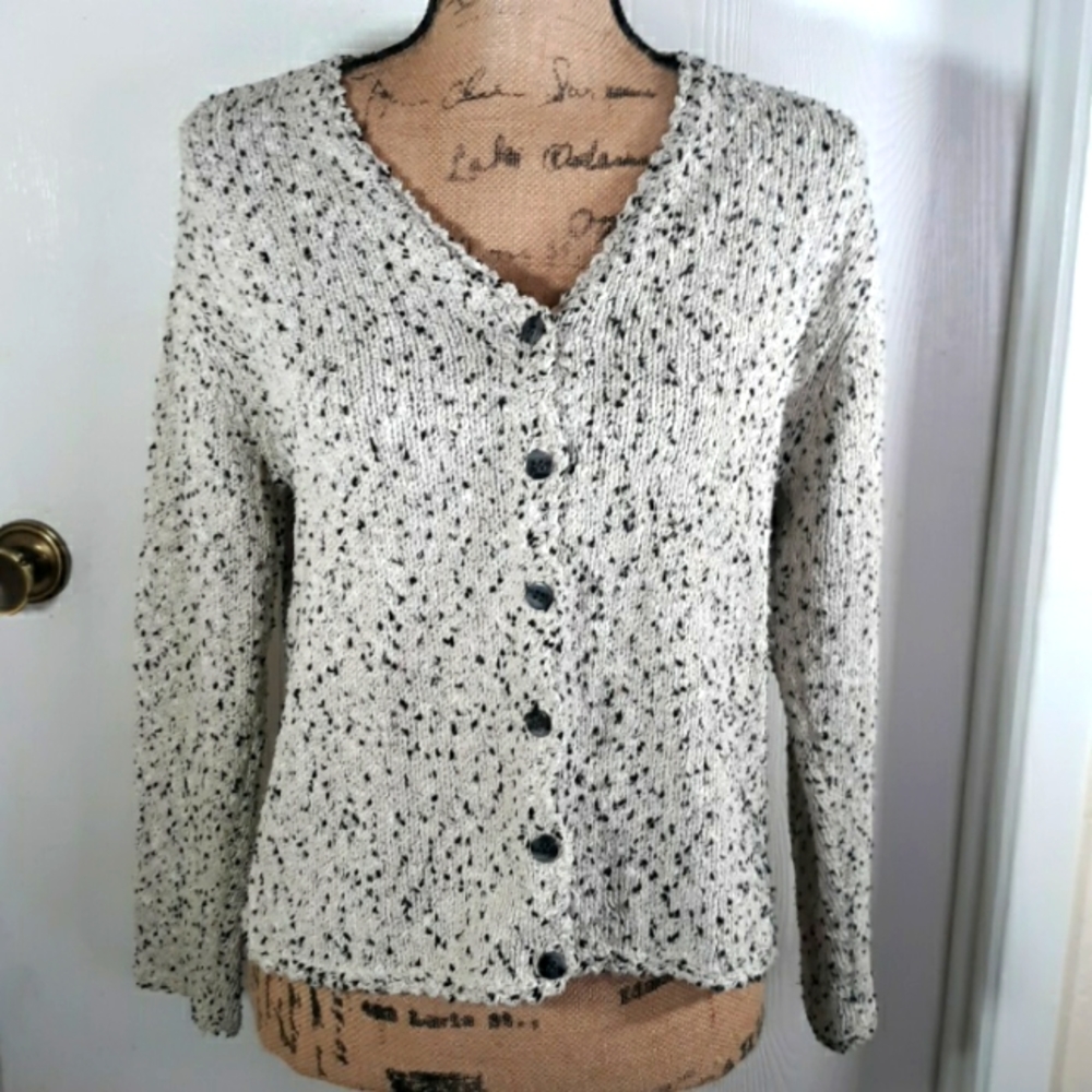 Talbots Petite Size S Cardigan Button Down